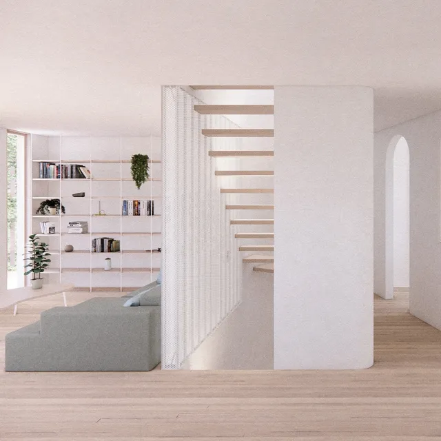 Point focal — rénovation d’une maison de vétéran, Montréal