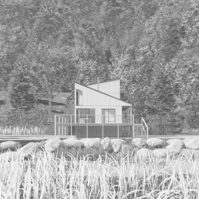 Saint-Nicolas beach house — chalet familial au bord du fleuve